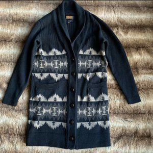Pendleton Portland Collection Wool Shawl Sweater
